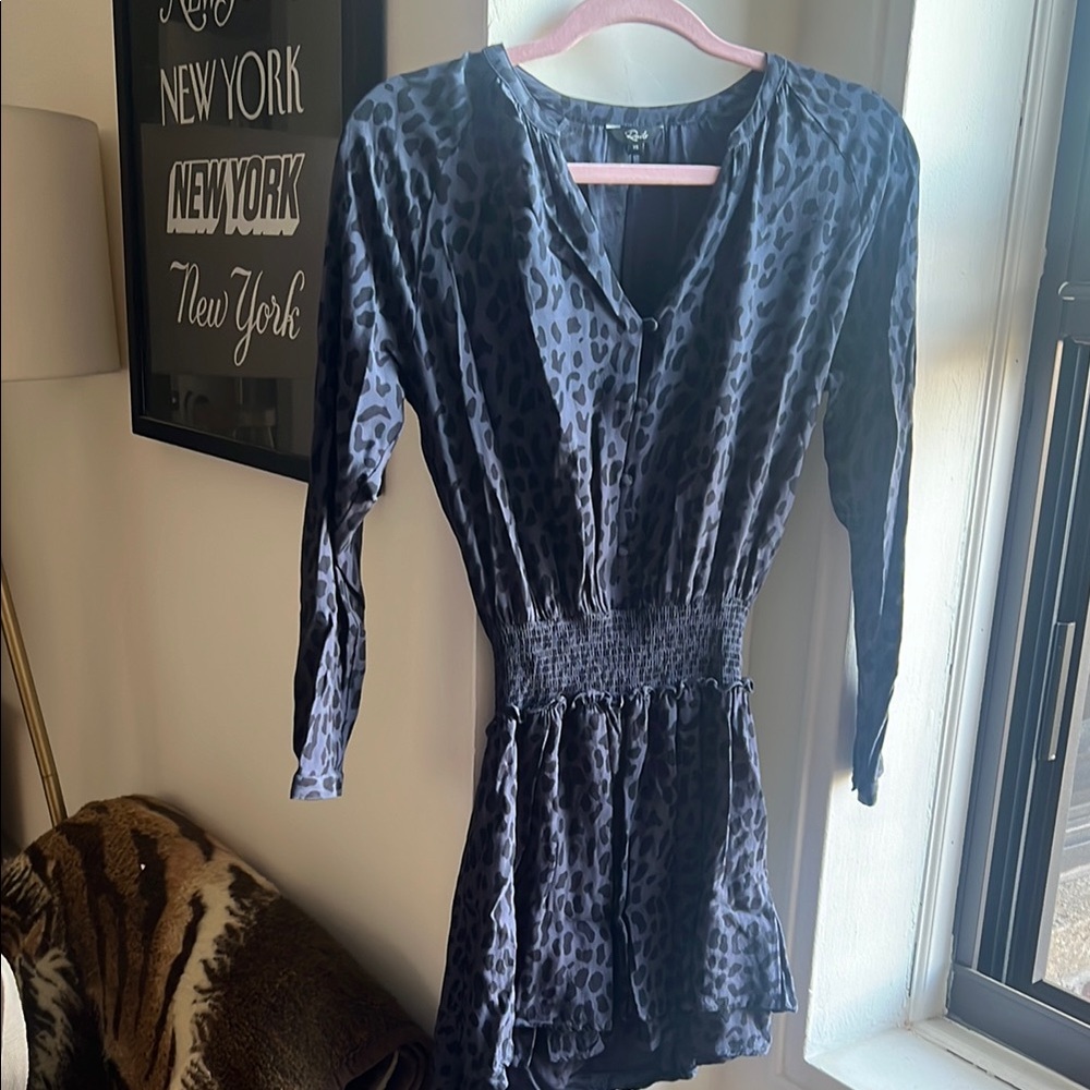 Rails Midnight Leopard Dress